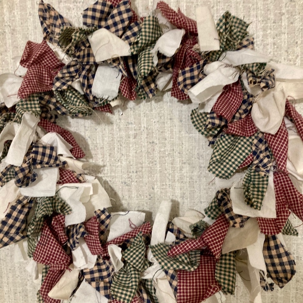 Rag wreath